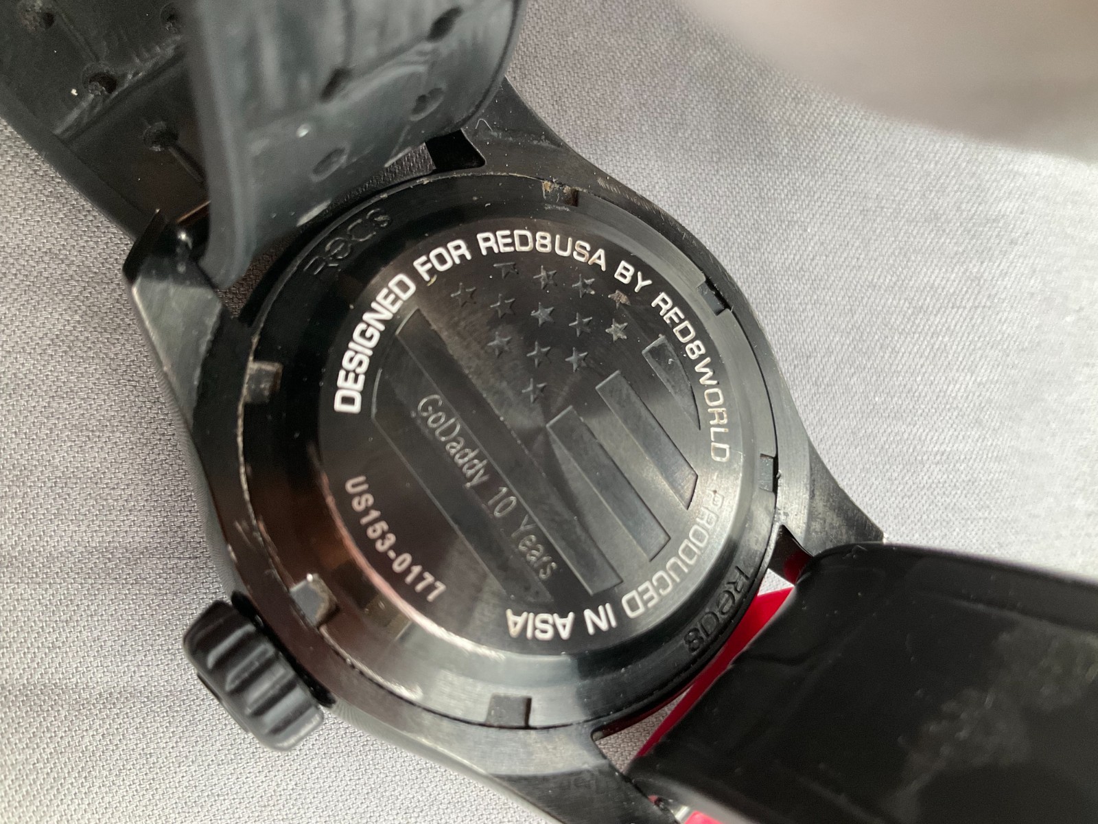 RED8USA Fifty US153 Automatic Diver (Blue/Black) VG to Excellent