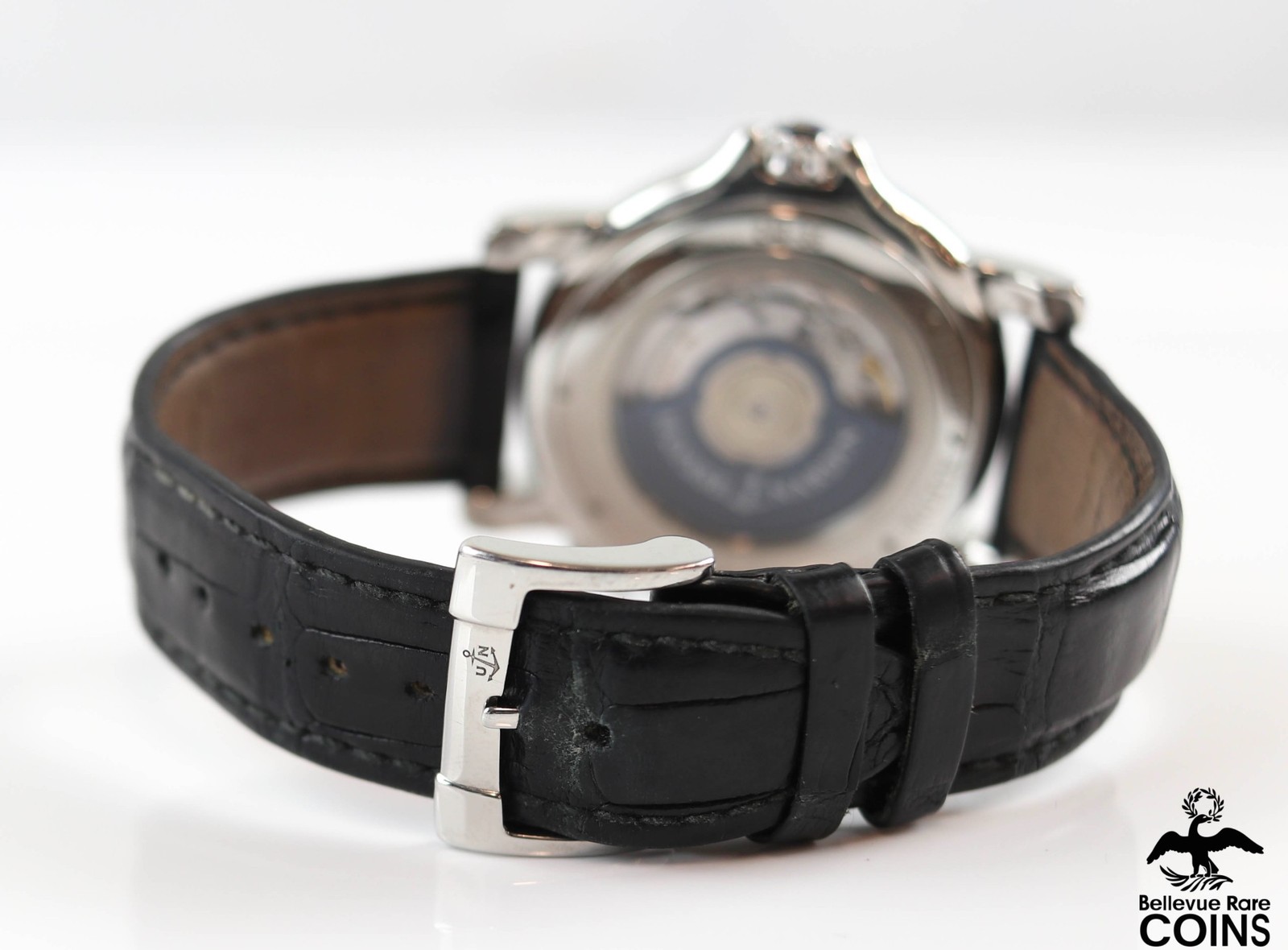 2008 ULYSSE NARDIN Dual Time Automatic 42mm Men’s Watch 243-55 w/Box & Bracelet
