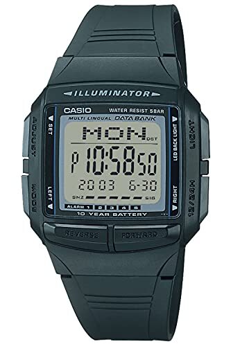Watch Casio Collection [Domestic regular goods] DB-36-1AJH Men's Bla