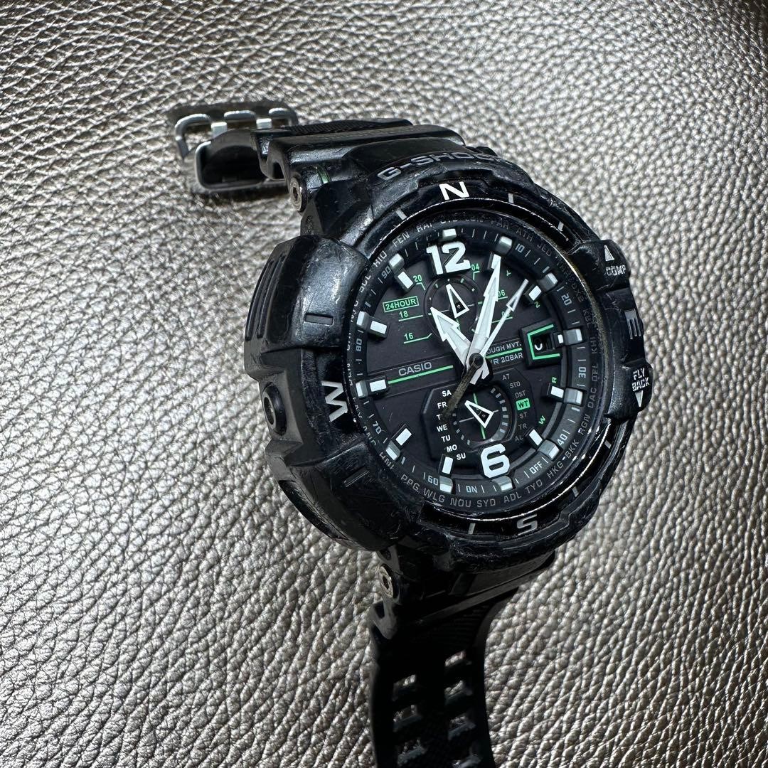 CASIO G-SHOCK Gravitymaster GW-A1100-1A3JF Radio-Controlled Solar 48.4mm From