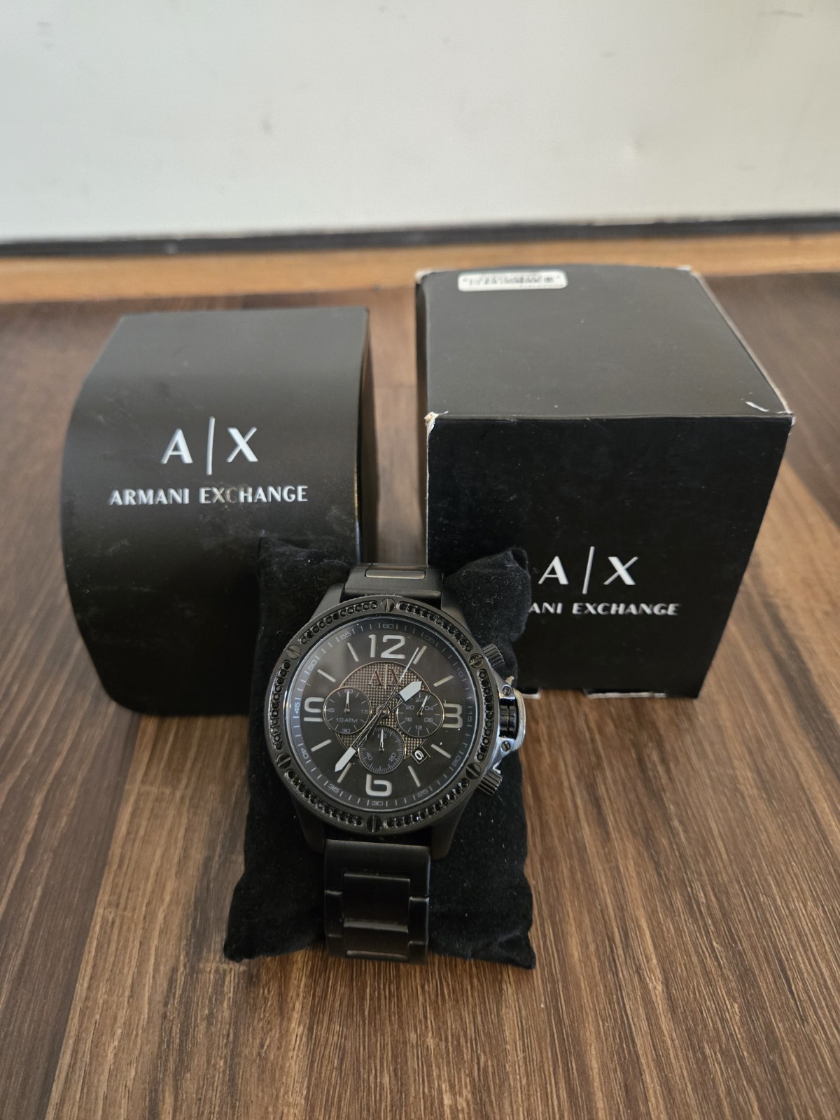 Armani Exchange AX1520 Mens Chronograph Watch Black