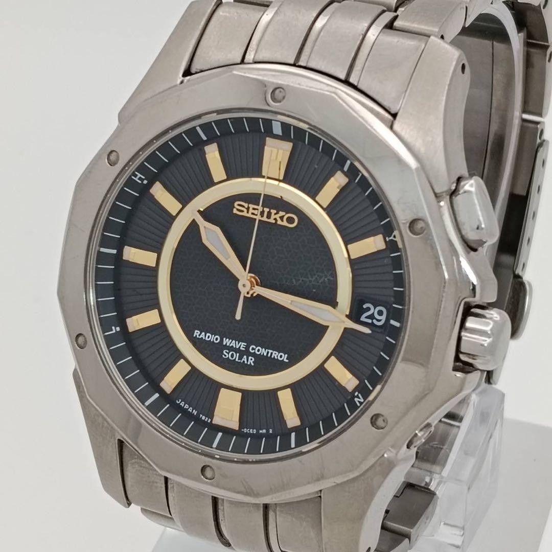 Running SEIKO 7B22 0BG0 Brightz Titanium Gold