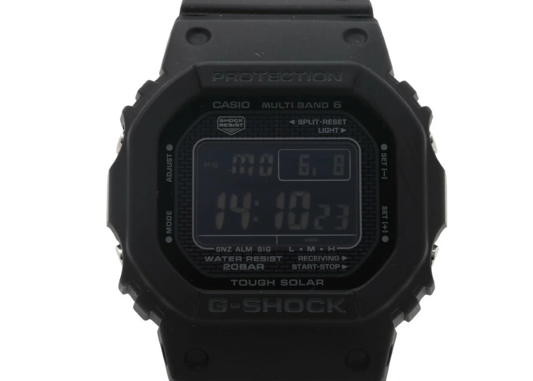 CASIO G SHOCK DIGITAL 5000 SERIES GW 5000HS 1JF Black Stainless Steel Bio Mass P
