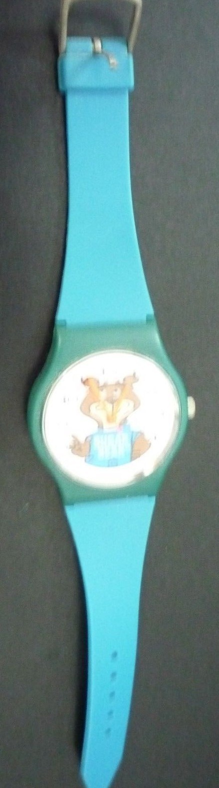SUGAR BEAR – Blinking Eyes, “Cereal Promo”, RARE WATCH Rare Vintage Sugar Crisp