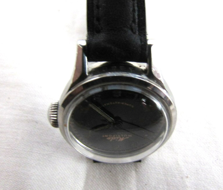 MIDO MULTIFORT SUPERAUTOMATIC ALL SS SCREWBACK WP MOD 707 17J MILIT DIAL WOMEN’S