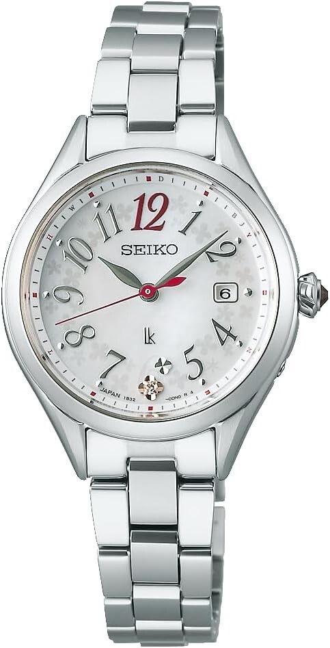 SEIKO SSQW091 LUKIA Grow Solar Flower Garden Date White 2025 NEW
