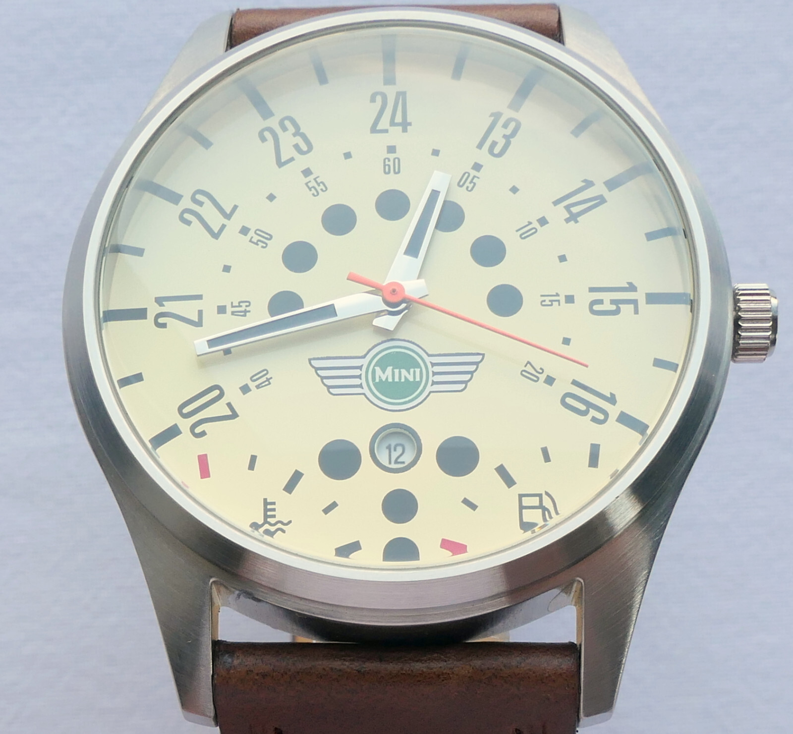 Mini John S Cooper Works JCW Speedometer Racing Classic Retro Sport Design Watch
