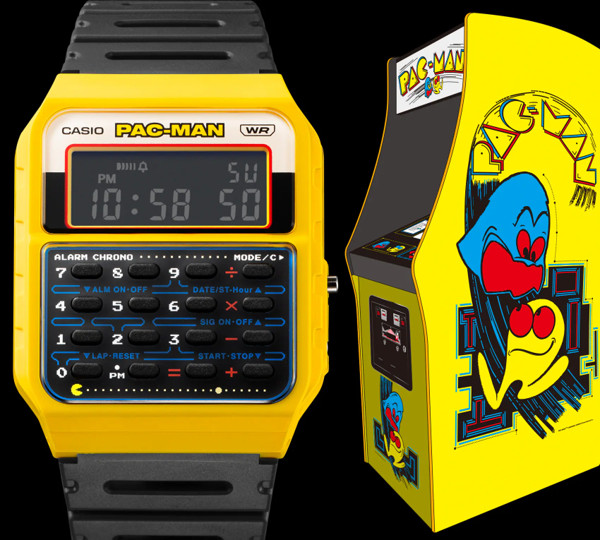 CASIO x PAC-MAN Limited Edition CA-53WPC-1B PAC-MAN & CASIO Anniversary in 2025