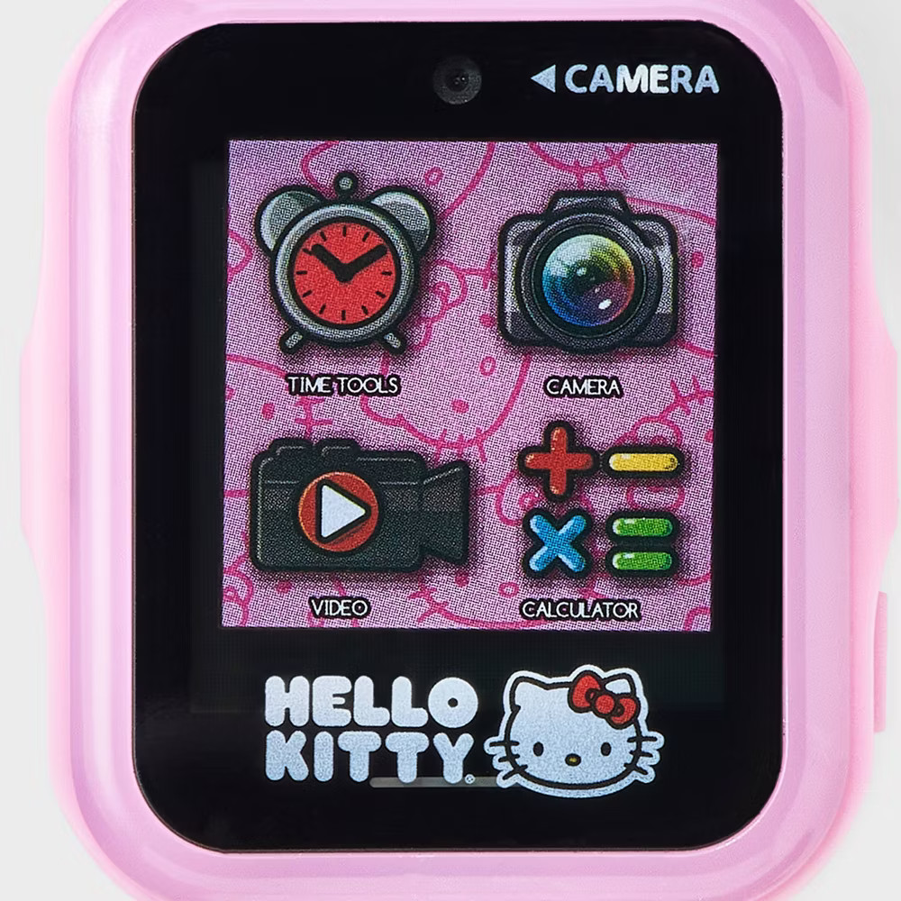 Girls’ Hello Kitty Light Up Interactive Watch – Pink