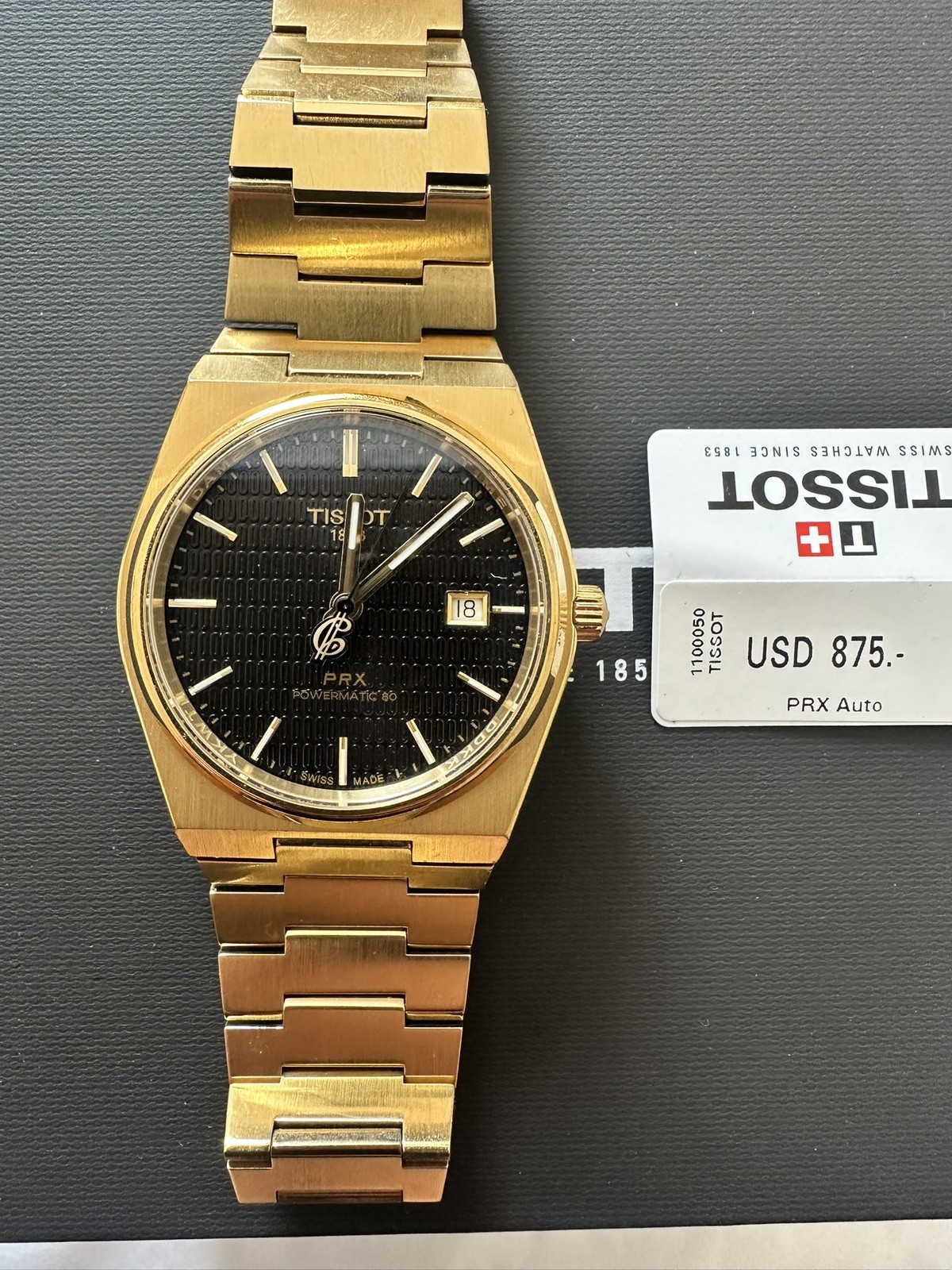 Tissot PRX Powermatic 80 Damian Lillard Special Edition Watch T137.407.33.051.00
