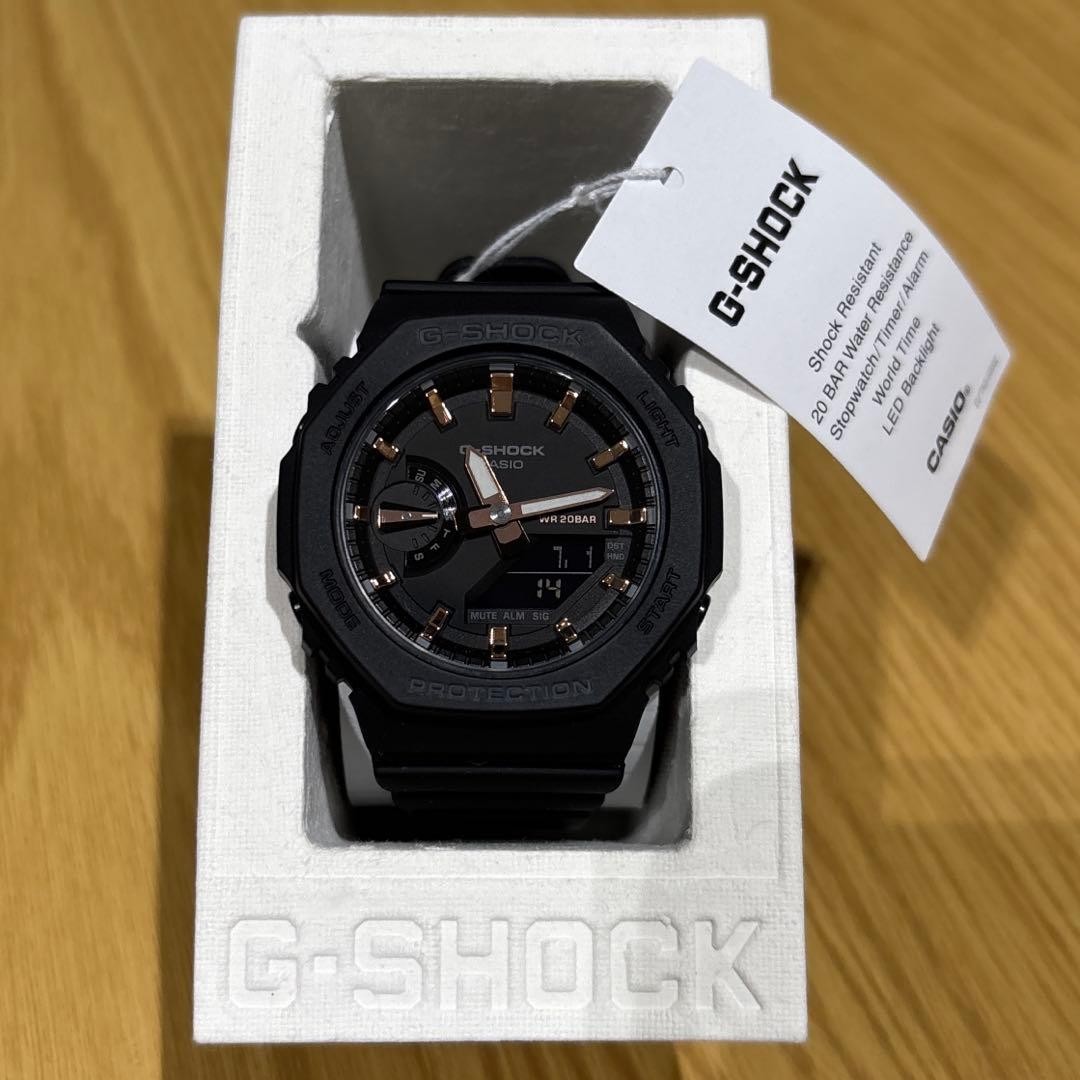 CASIO G-SHOCK GMA-S2100-1A New, unused