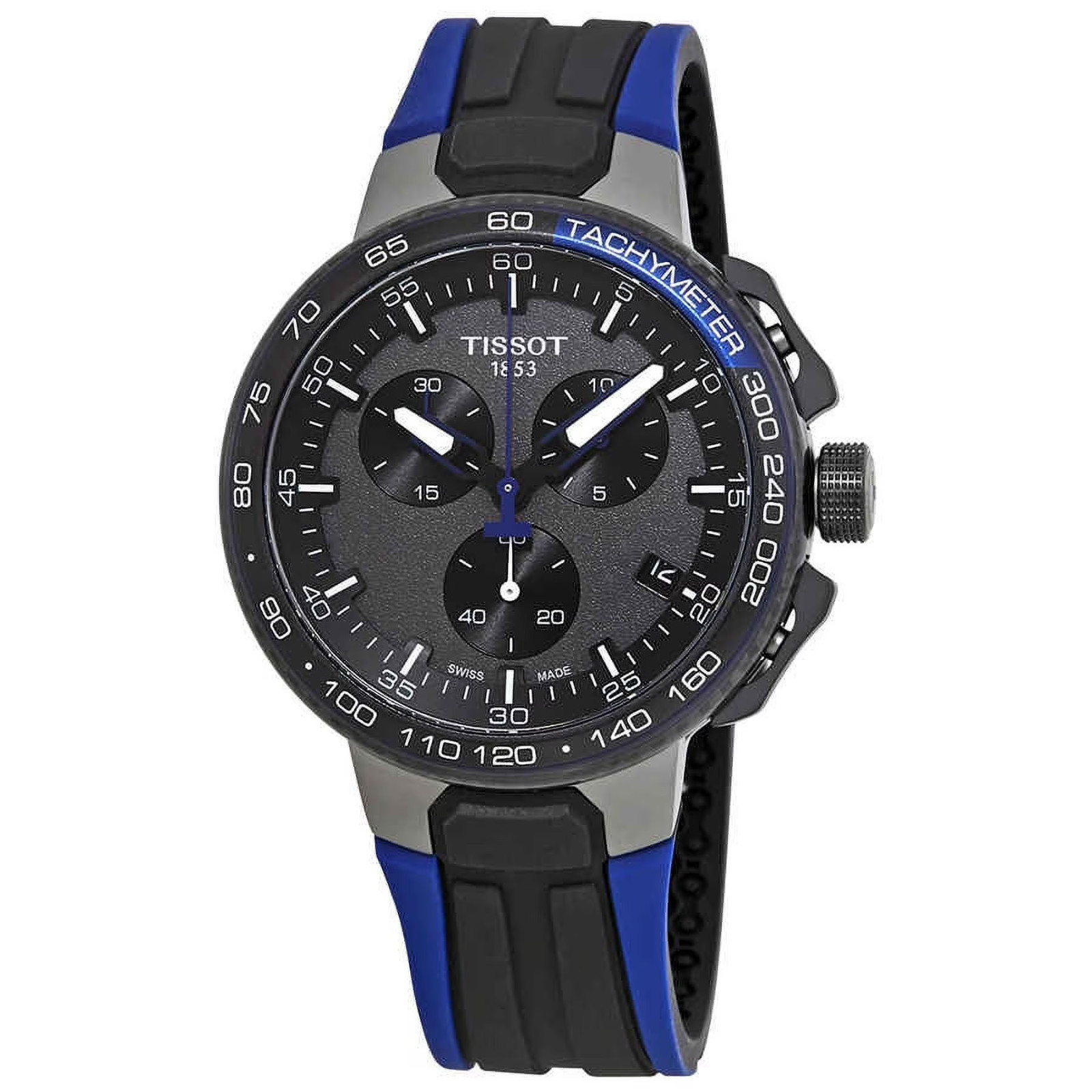 TISSOT T-RACE CYCLING CHRONOGRAPH Black/Blue Men’s Watch T111.417.37.441.06