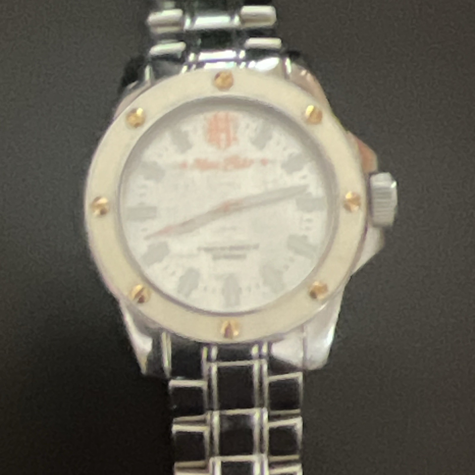 Marc Echo Bracelet Two-Tone stainless Steel case Japan movement 42mm