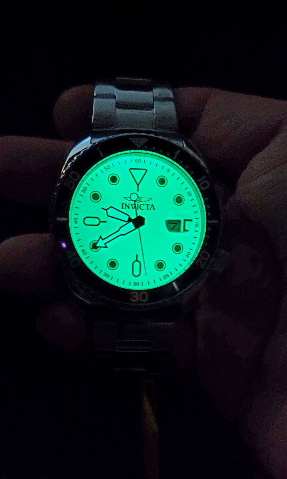 NEW Invicta Blue Glow-in-the-Dark Dial Pro Diver Watch (48883) FREE GIFTS
