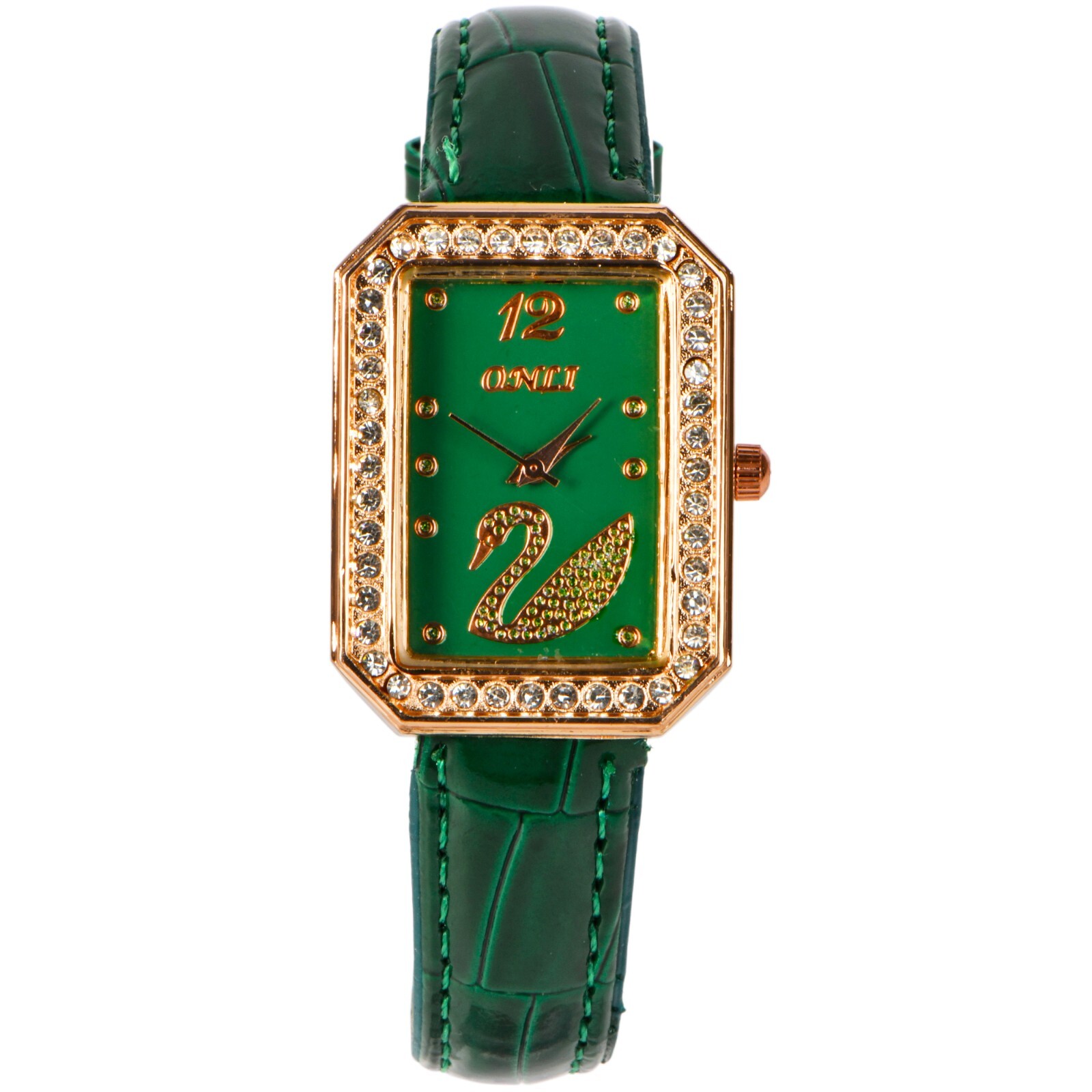 Fashion Ladies New Small Exquisite Casual Watch Square Dial TPU Band Watch