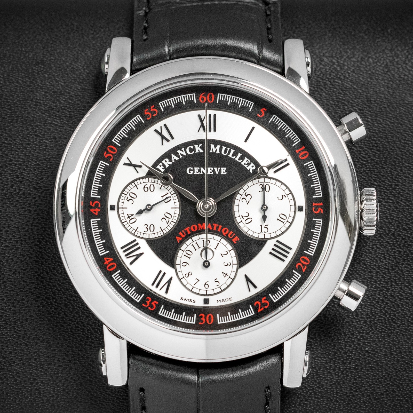 Franck Muller Round Silver Men’s Watch – 7008CC