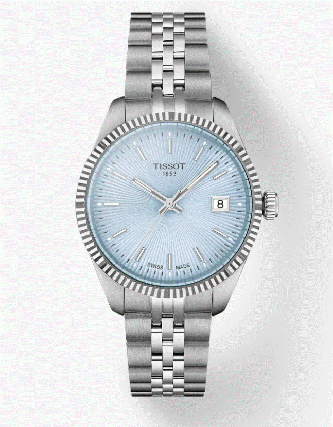 Tissot Ballade 34mm Classic Quartz Blue Dial Women’s Watch T1562101135100