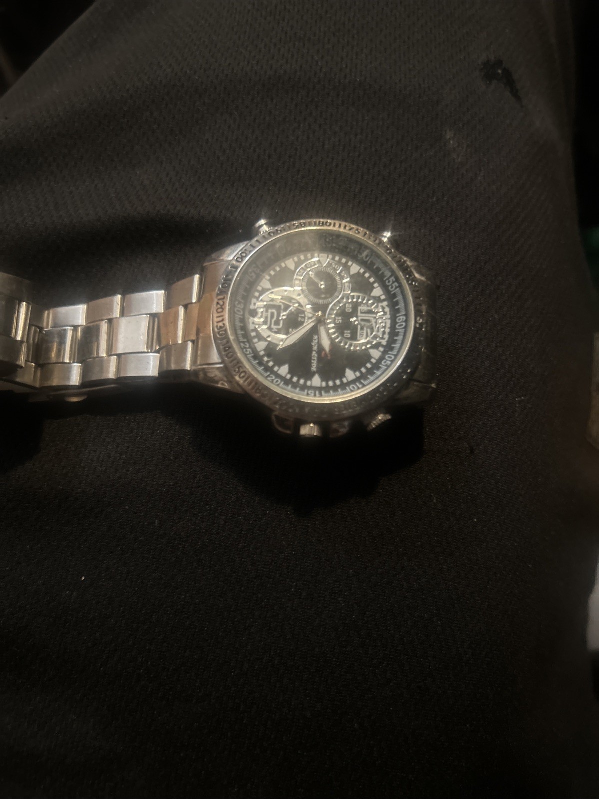 SC High & Tide Watch Tachometer In Good Condition Needs New Battery