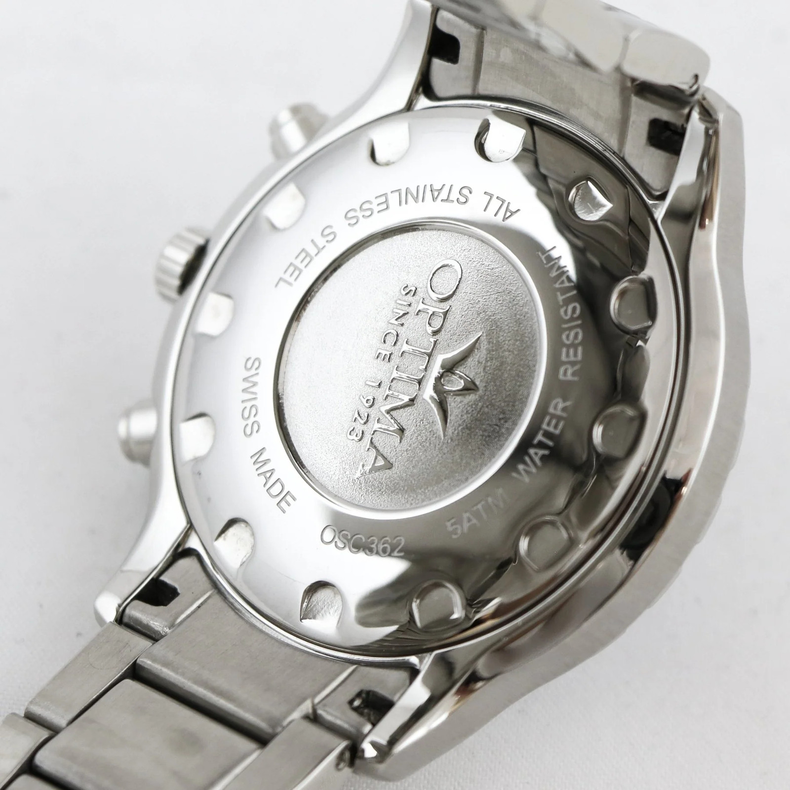 Optima – Swiss Chronograph – OSC362-SS-3 Swiss Ronda 44.5 mm OSC362 50 m (5