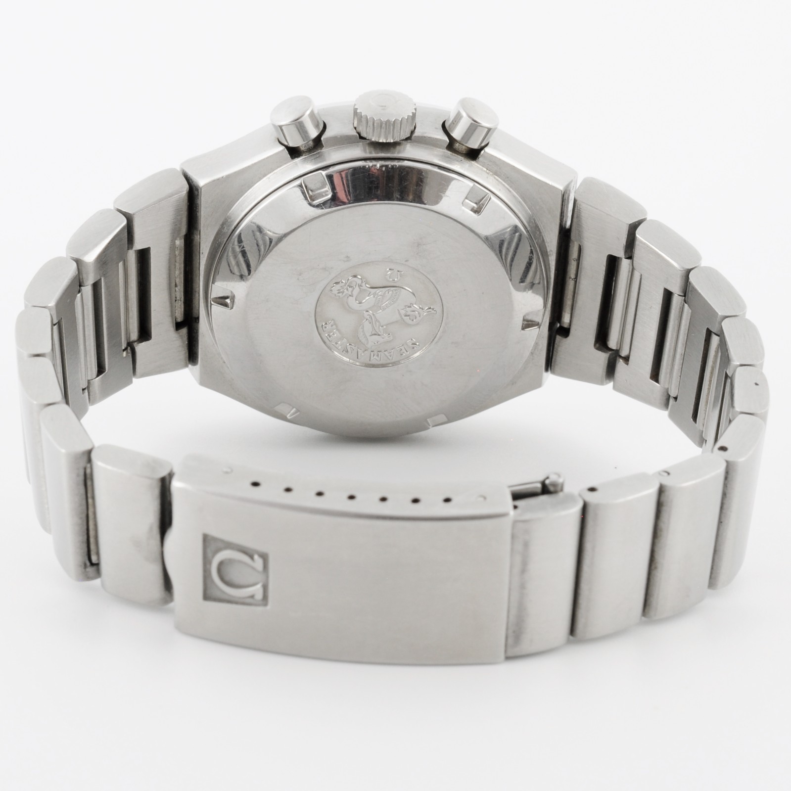NO TARIFFS OMEGA SPEEDMASTER AUTOMATIC CHRONOGRAPH GENTS WATCH METAL BRACELET