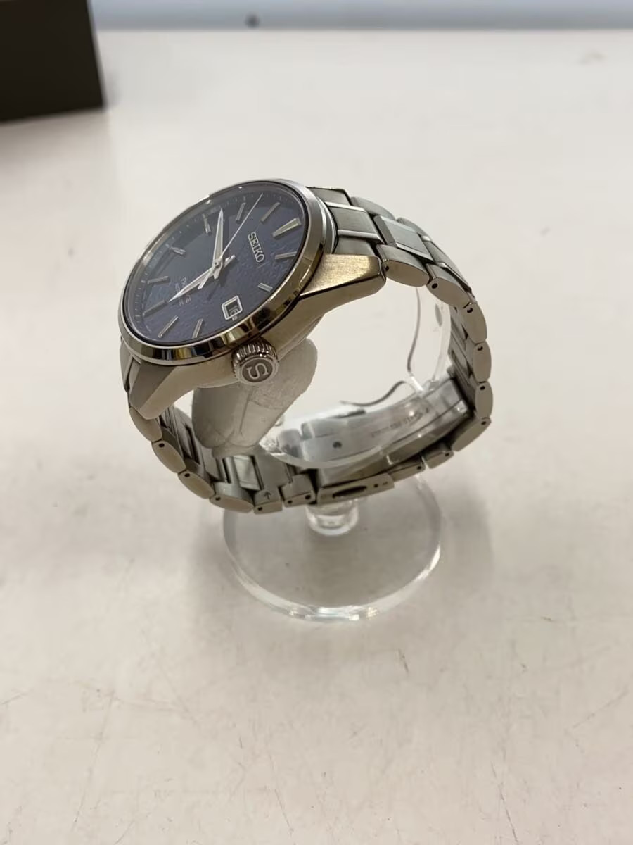 SEIKO Presage Automatic Watch Analog Linen Pattern Stainless 6R35 00V0SARX077