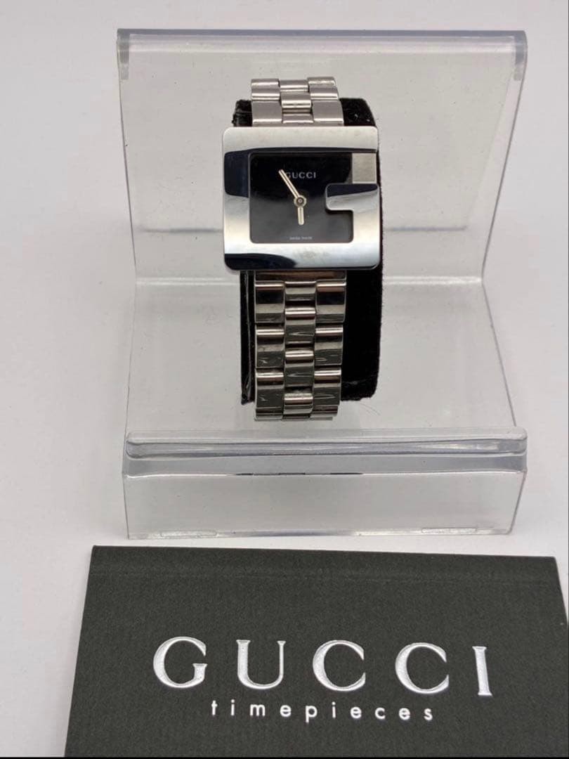 GUCCI 3600L, in good condition, fully functional, silver wristwatch
