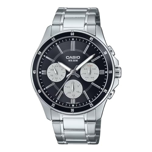 Standard Quartz Men’s Watch MTP-1374D-1A3V Multi-axis 24-time display