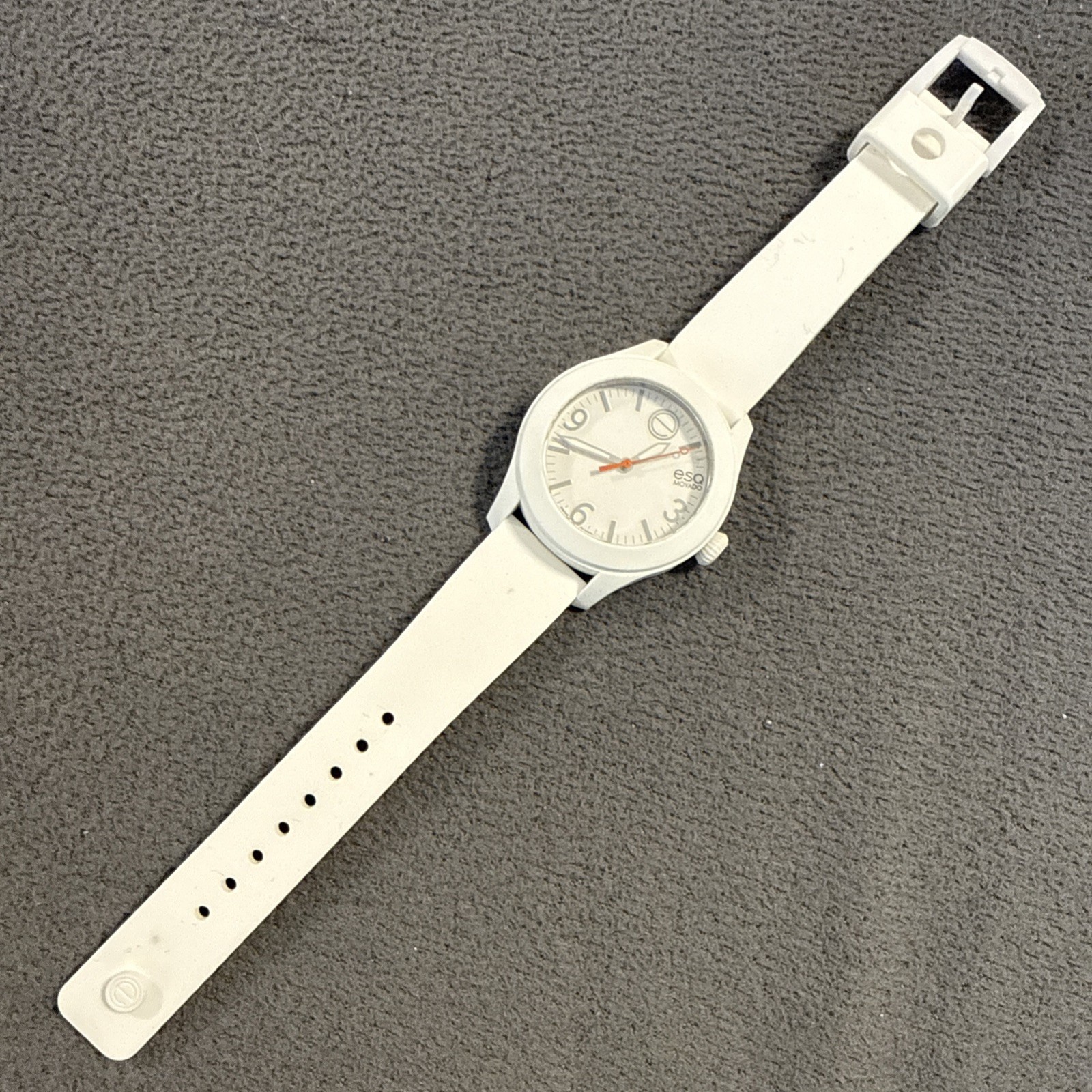 ESQ Movado Unisex Watch Swiss Movement ES-50-3-29-5708 Quartz Analog Excellent