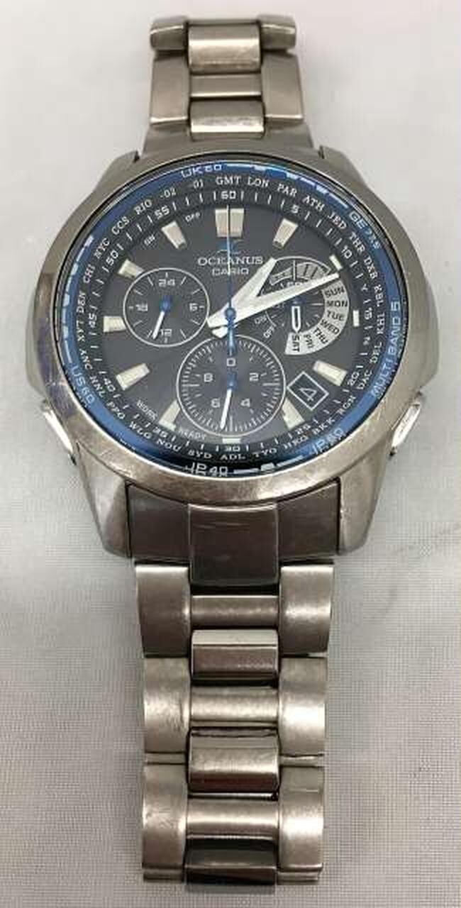 CASIO Oceanus OCW-M700 TITANIUM Tough Solar Watch From Japan