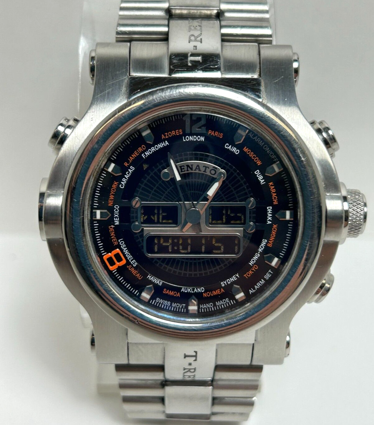 Renato T-Rex Watch Limited Edition 56/60 Ana-Digi ISA 9003-7301