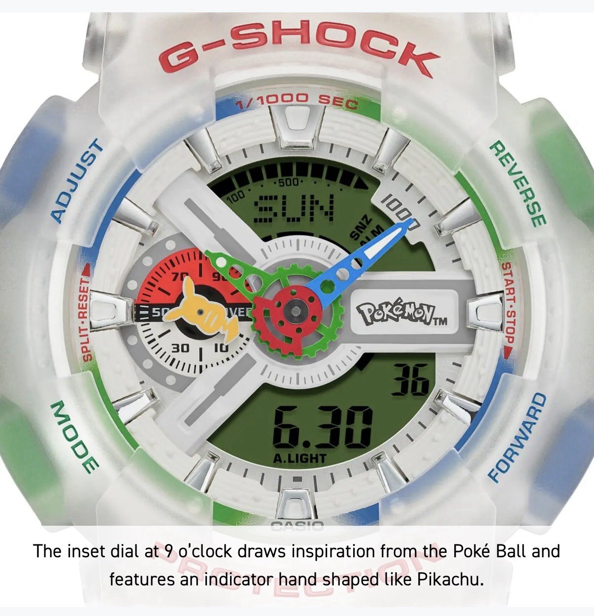 Authentic Pokémon CASIO G-SHOCK 30th Anniversary