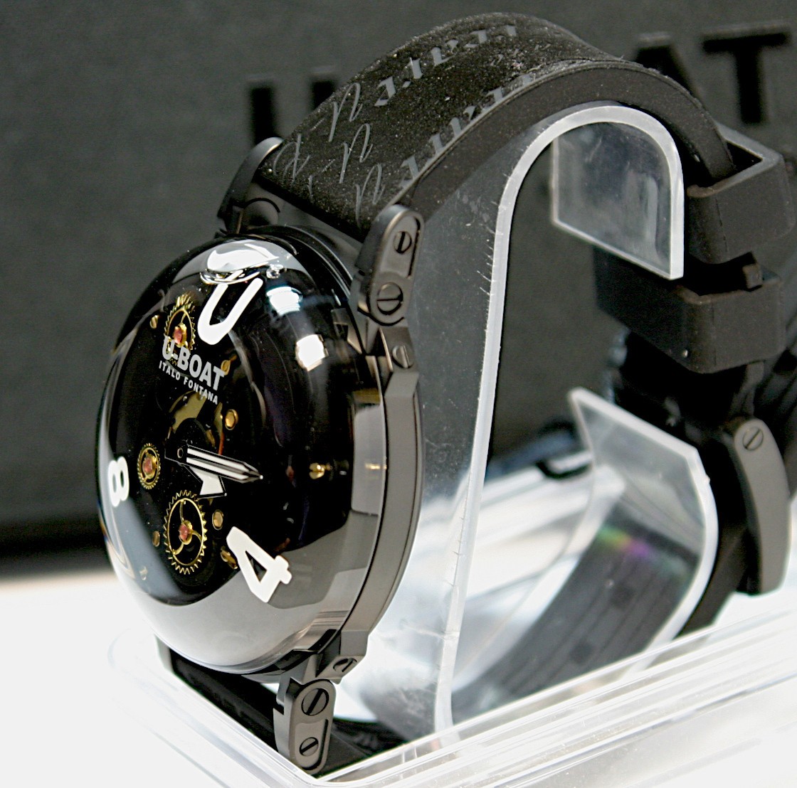 U-Boat U-65 White Capsoil Ref.: 3355 Black PVD unworn