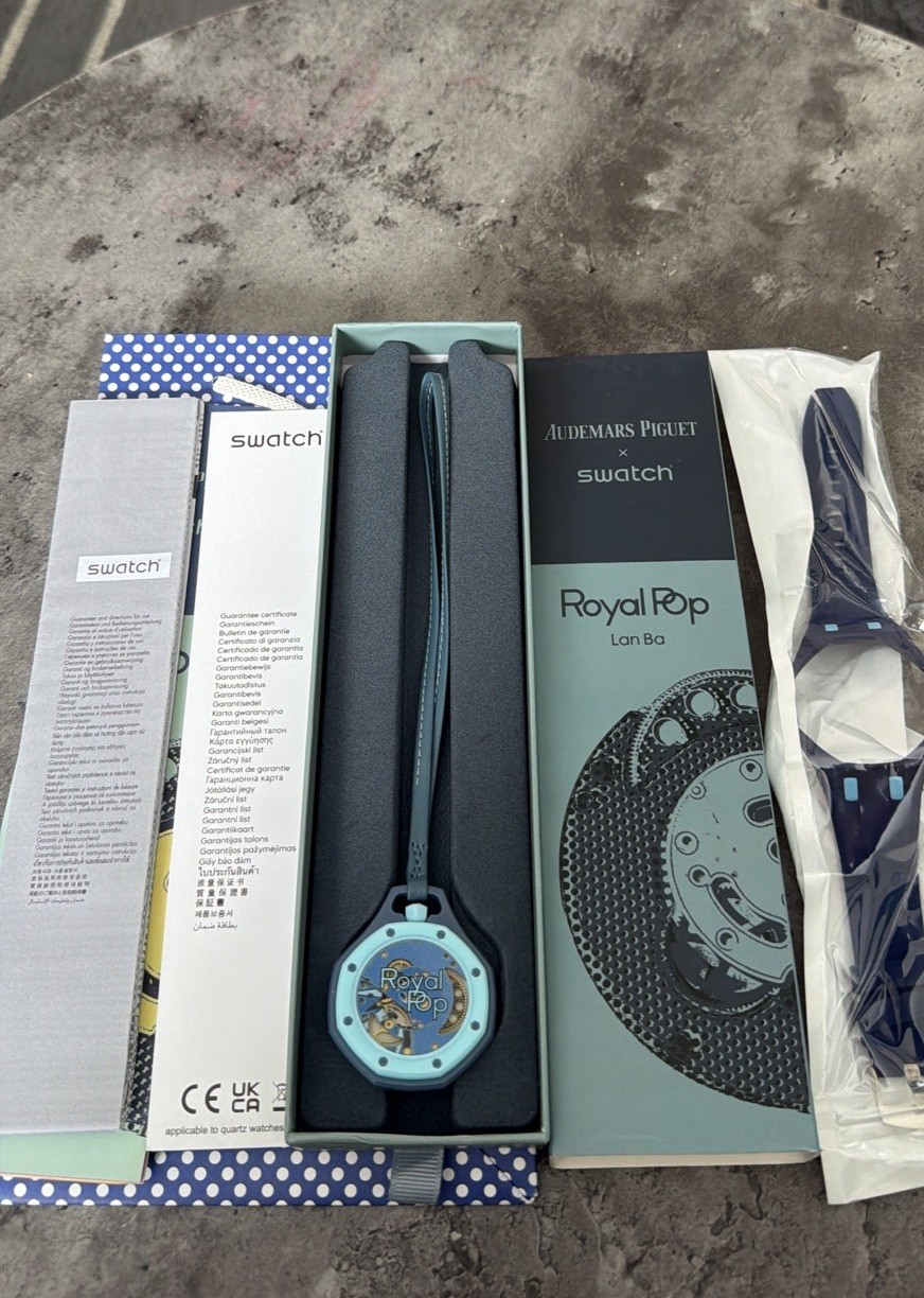 Ap X Swatch Blue