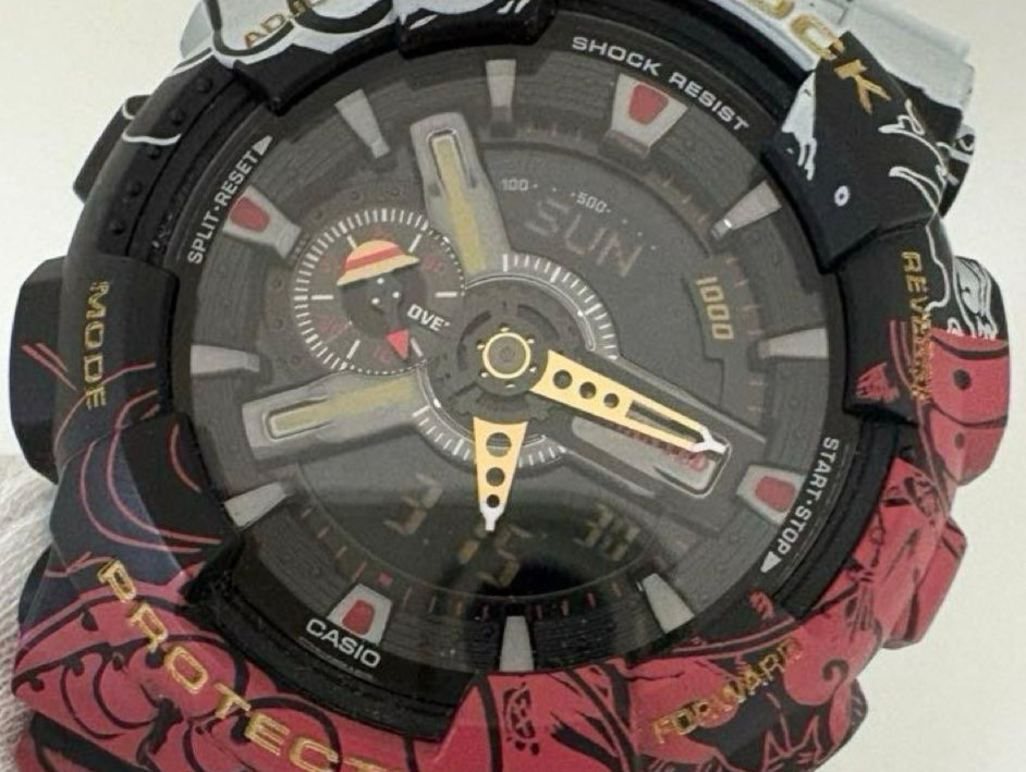 Casio G-Shock GA-110JOP-1A4JR ONE PIECE Monkey D Luffy Limited Watch Mod 5146