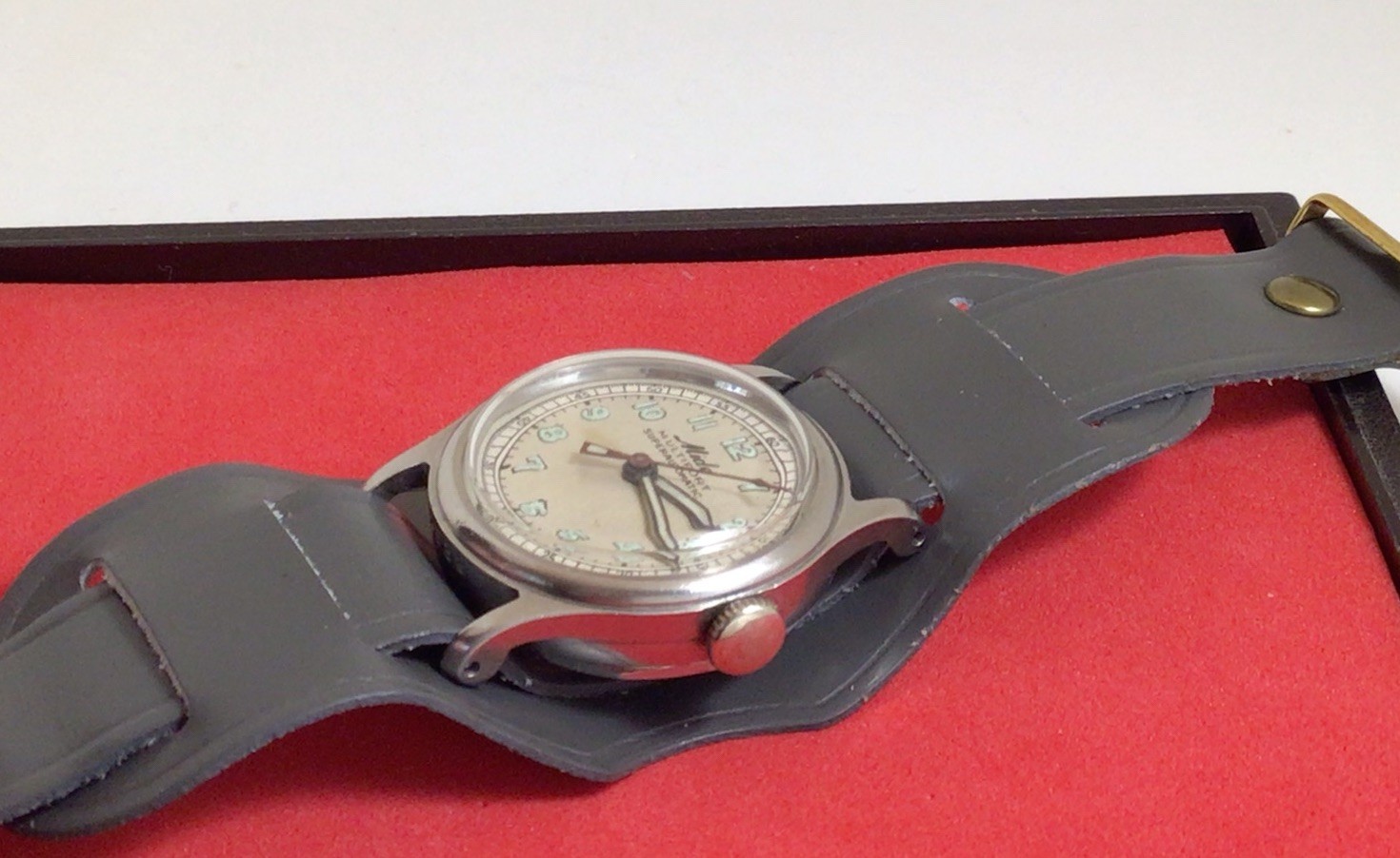 Vintage Mido Multifort Superautomatic Cal.817,17J Bumper,Ref.220,Ca.1940s,Works.