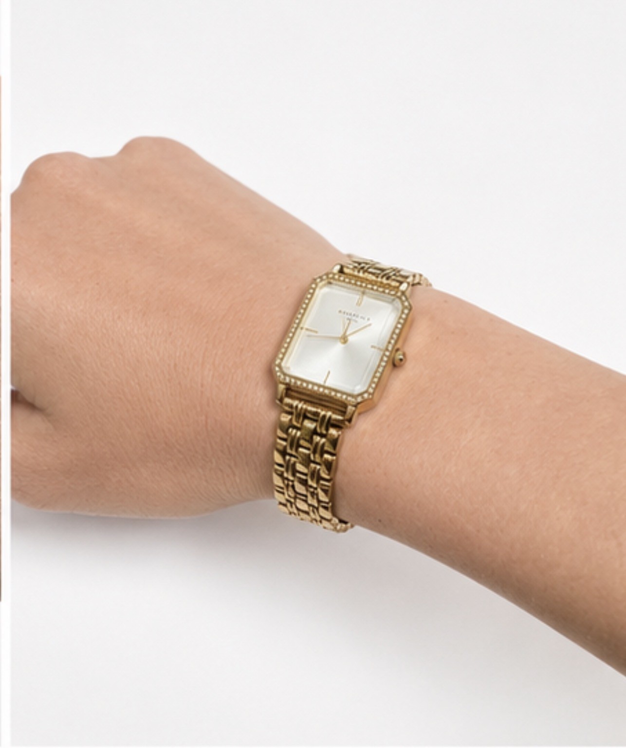 Rosefield The Octagon Bracelet Style OCWSG-O40 Watch