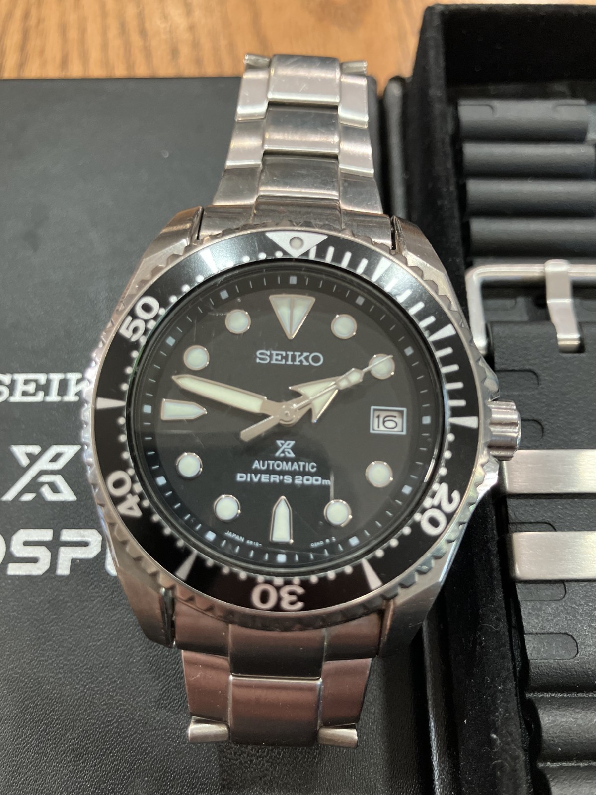 SEIKO Prospex 6R15-01DO Automatic Titanium Watch JAPAN