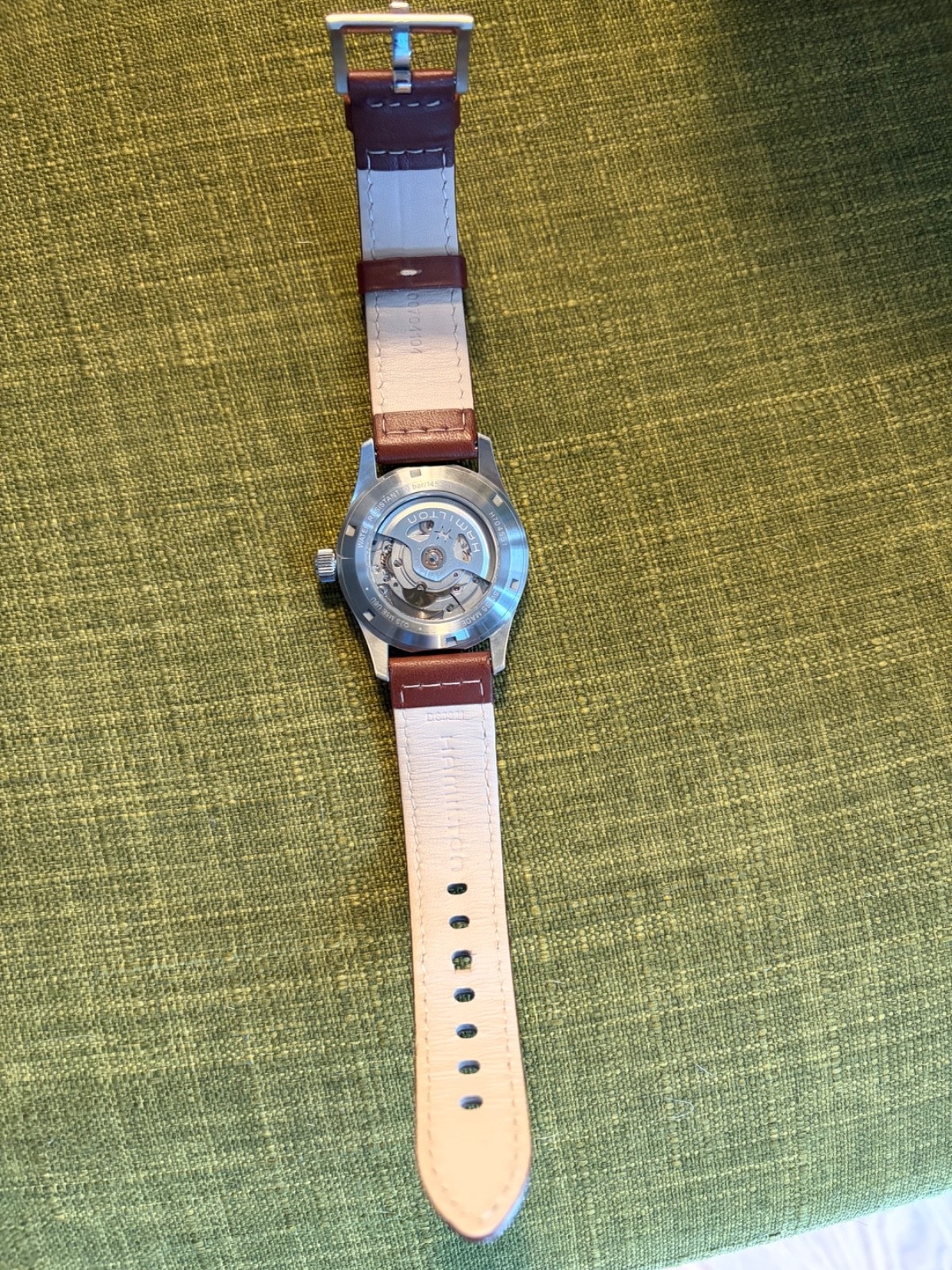 Hamilton Khaki Automatic black dial 38mm watch w/box