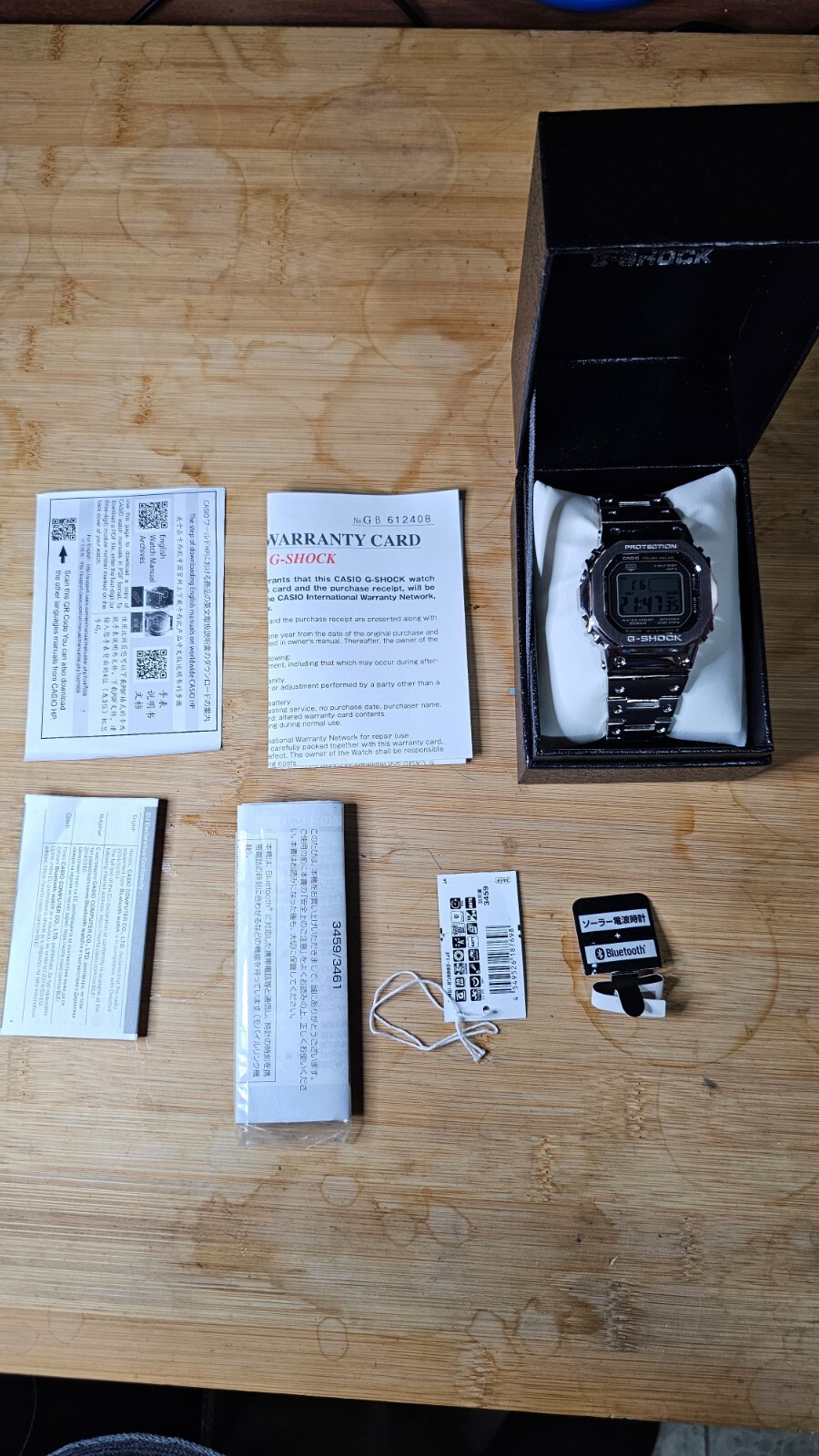 Casio GMW-B5000D-1 Men’s Gray Watch