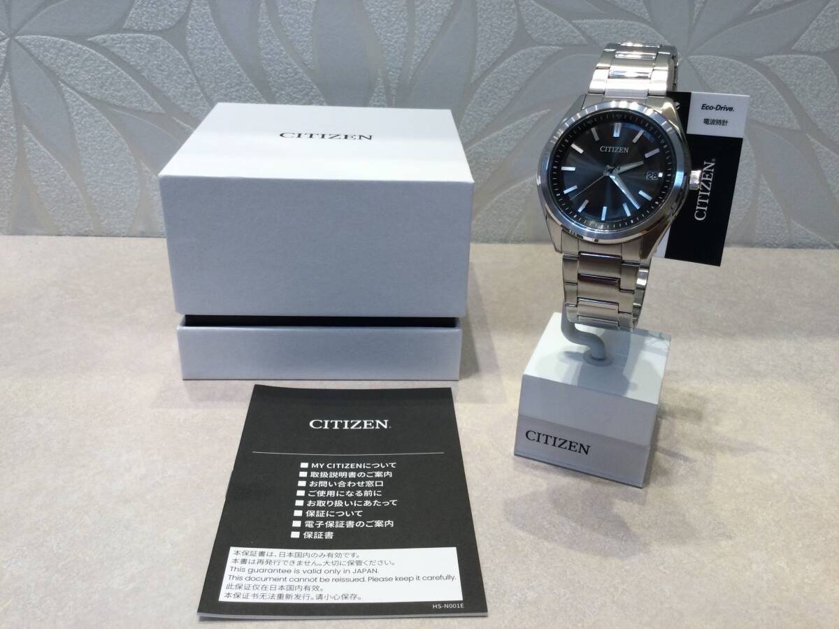 New CITIZEN AS1080 65E Men’s Solar Radio Black Watch