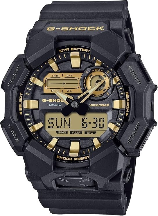 Casio G-Shock Long-Life Battery Watch GA-010GB-1A9JF Men’s Black