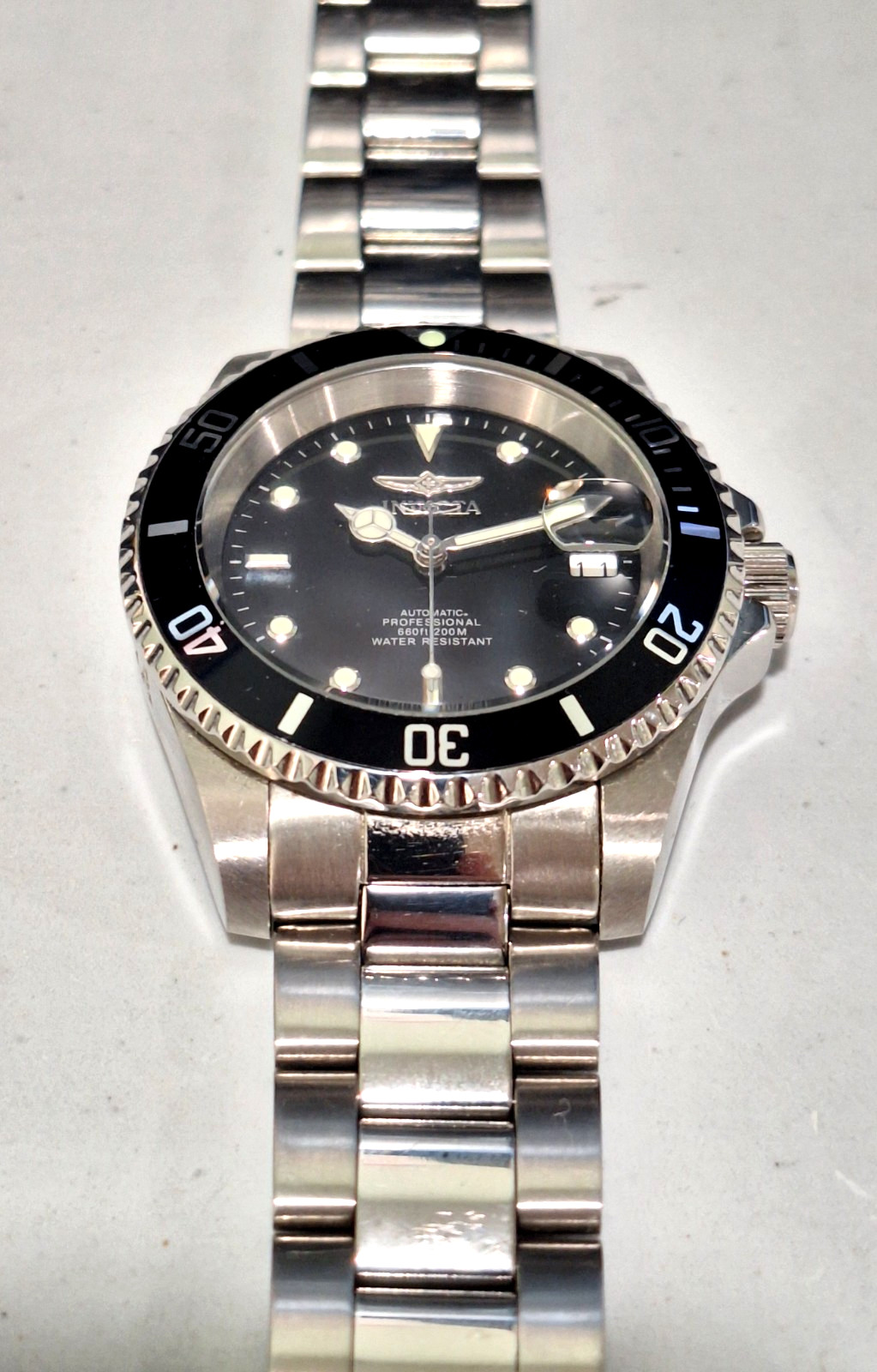 Invicta Pro Diver 40mm Explore Sub GMT Black Dial Date Jubilee NH35A Auto CLEAN