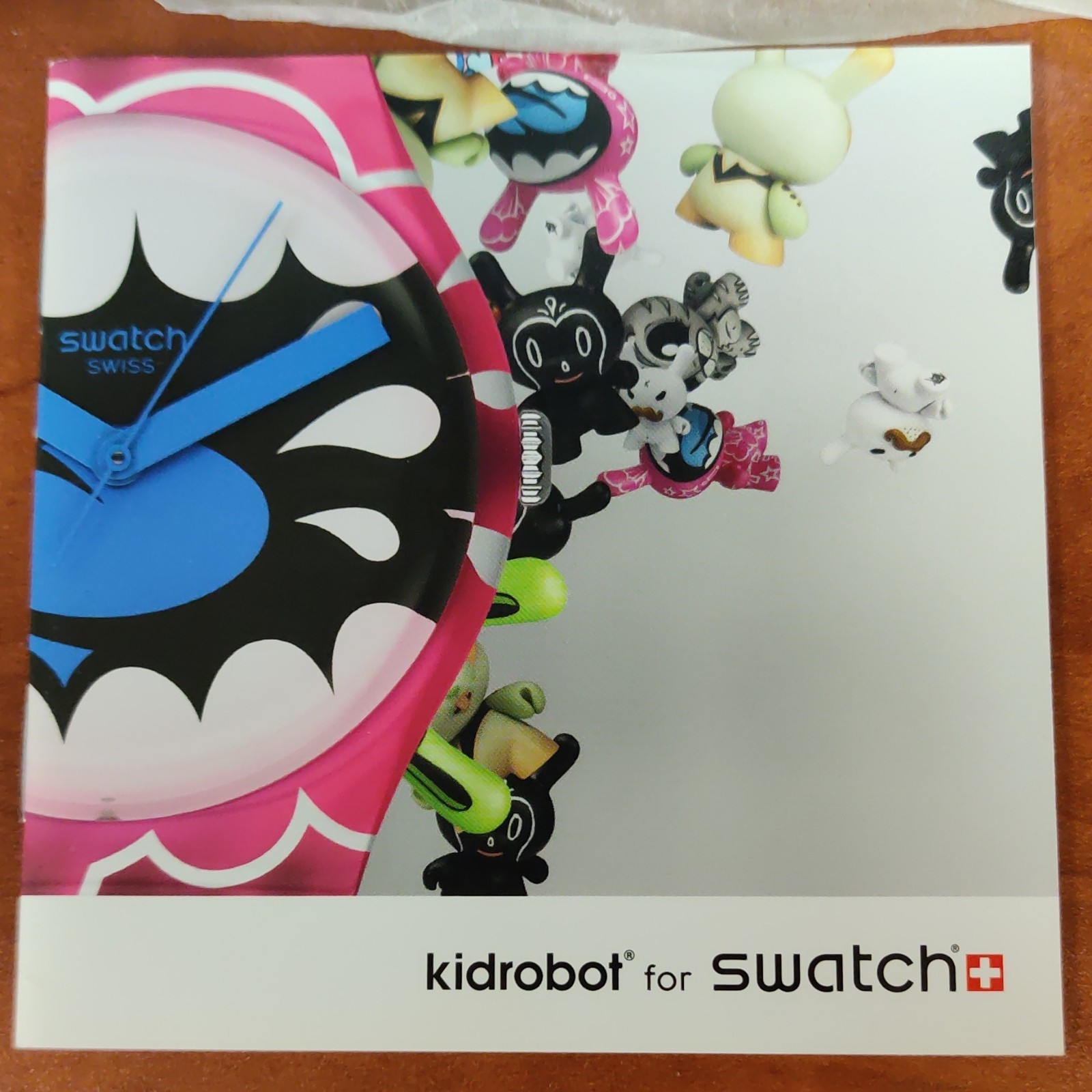Swatch Kidrobot Collaboration Limited Edition w/ papers.
