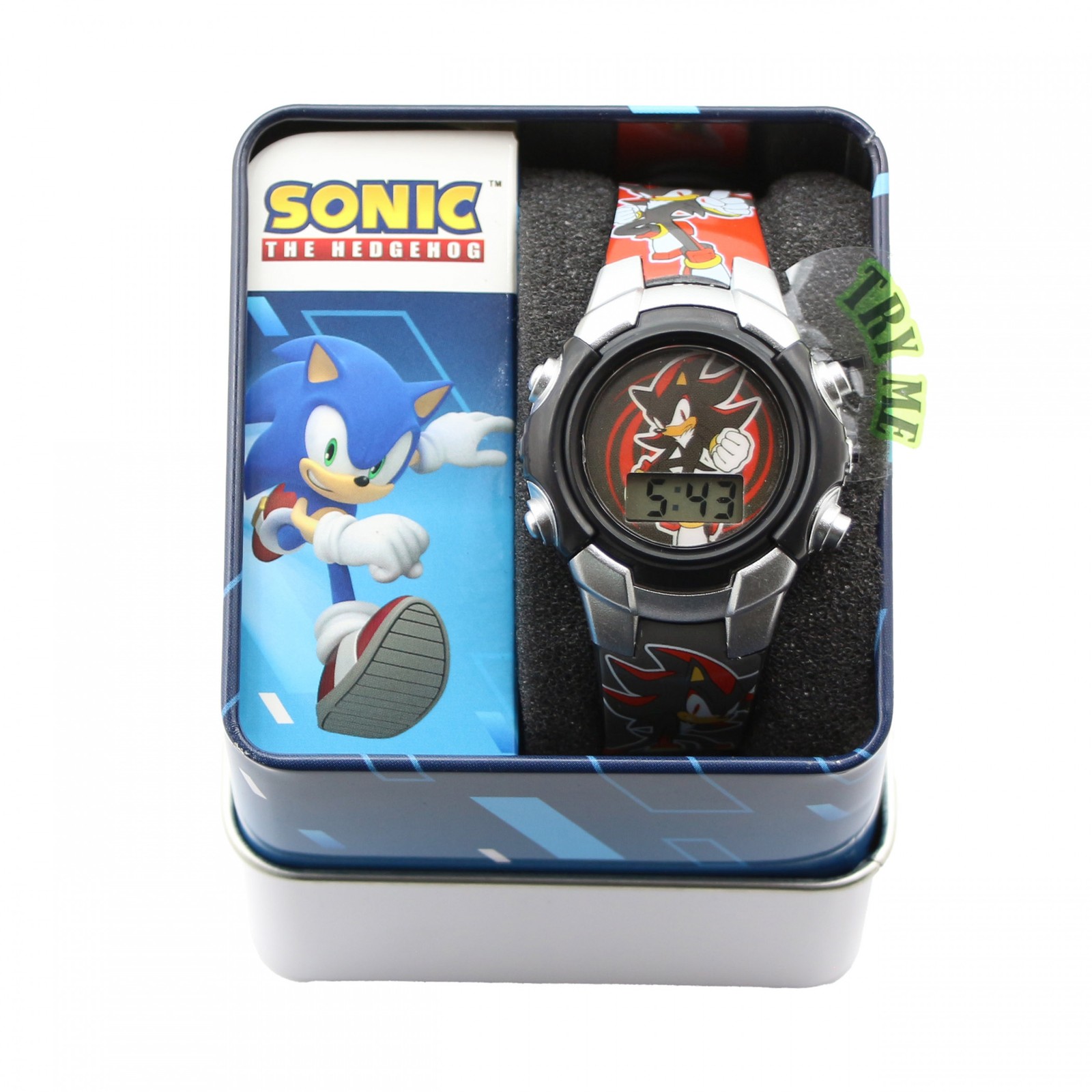 Sonic the Hedgehog Shadow Two Tone Kid’s Digital Watch Multi-Color