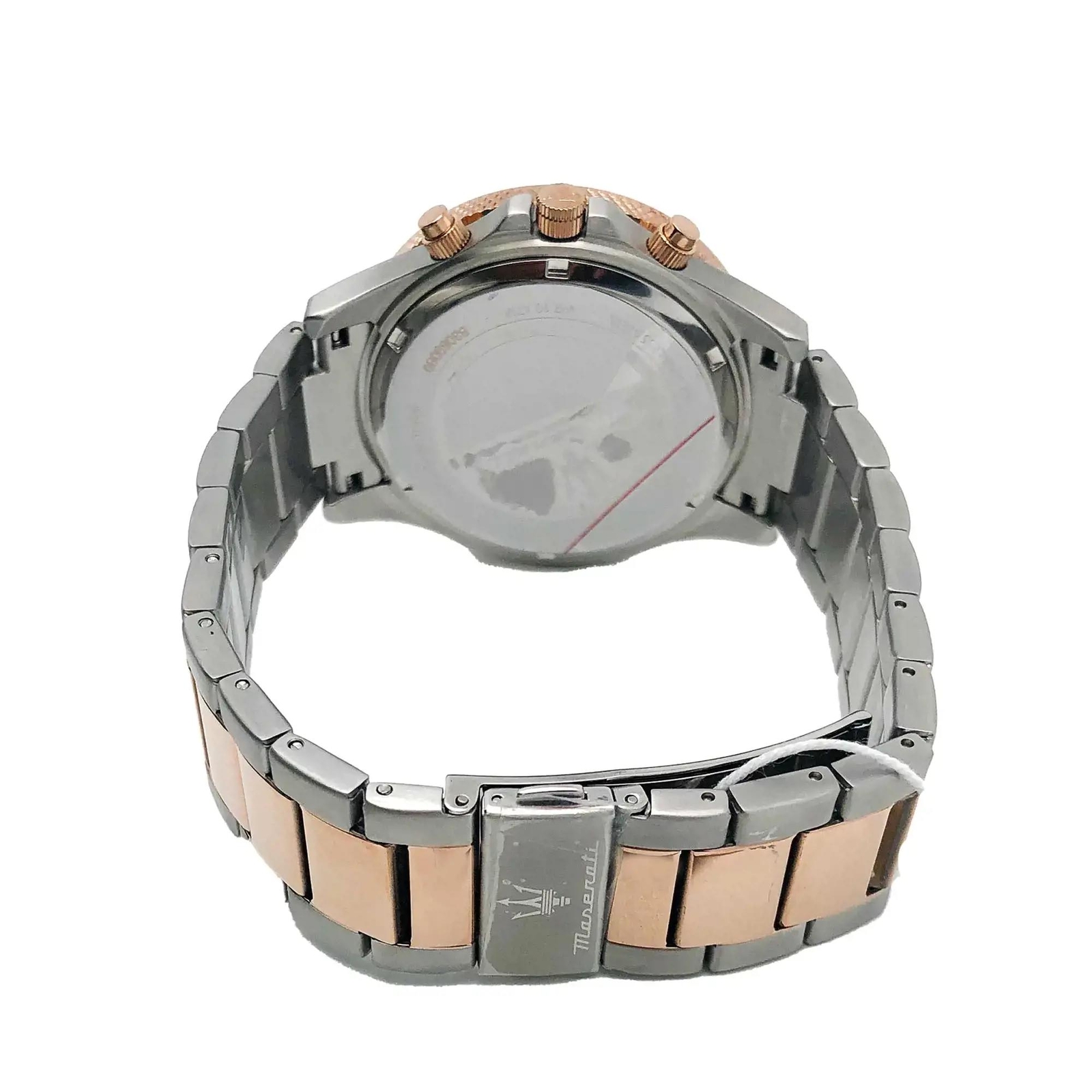 Maserati Sfida 44mm Two-Tone Steel Black Dial Quartz Mens Watch R8873640002