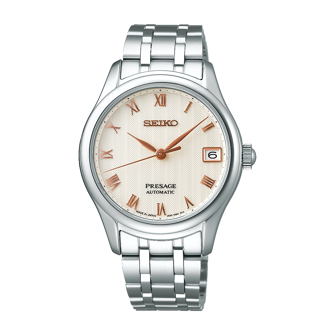 Seiko Presage Japanese Zen Garden ‘Sakura”‘ Automatic Ladies Watch SRPF47J1