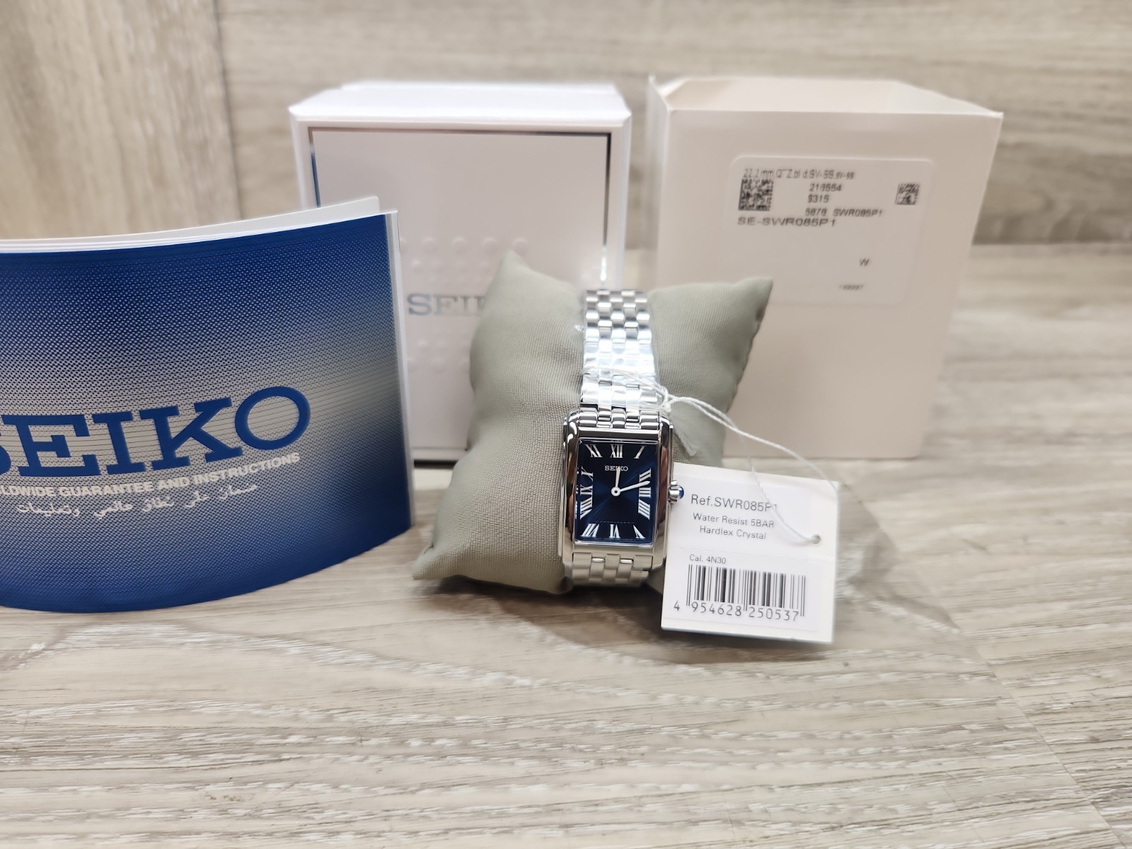 Seiko Women’s Quartz Conceptual Regular Stainless Steel Band Watch SWR085P1