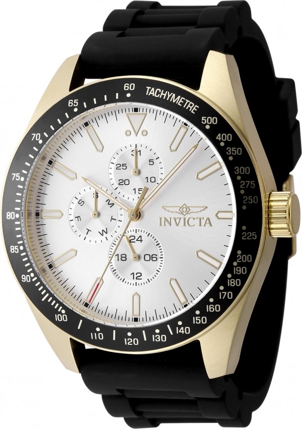 Invicta Aviator Quartz Silver Dial Men’s Watch 48857