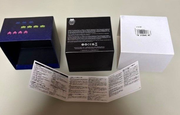 Timex T80 TW2V39900 Space Invaders Digital Watch Black Japanese Limited Unused