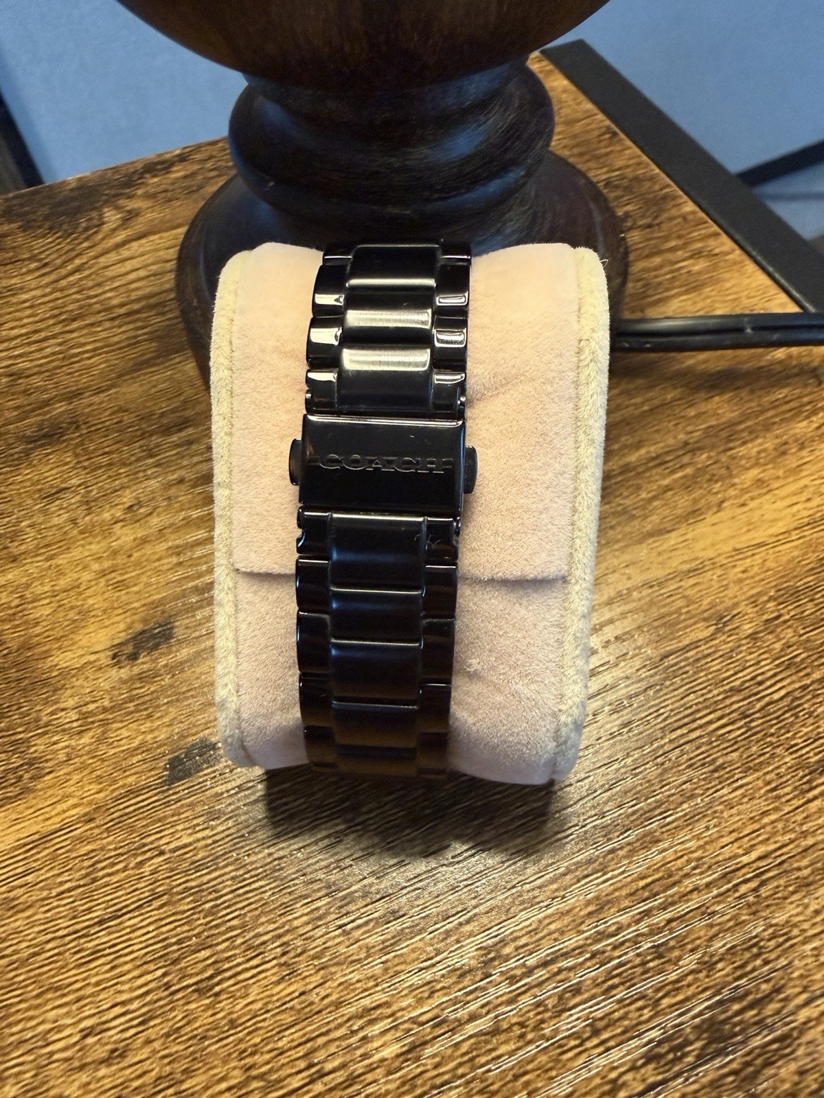 Coach Tristen Black Multi-Function 36mm Dial Crystal Accented Watch